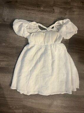 Princess Polly Mini Dress White Size 0